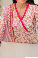 Zellbury Unstitched 2 Piece Digital Printed & Emb Lawn Vol-03 Collection'2024-WU-645